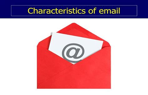 email definition characteristics  types