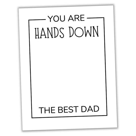 hands   dad printable handprint craft  fathers day