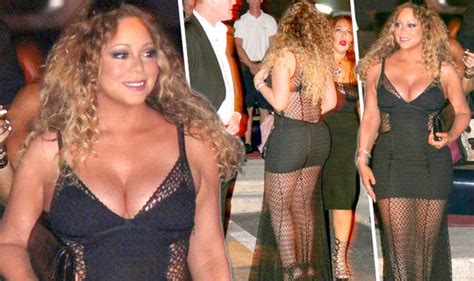 Mariah Carey Flaunts Serious Cleavage On Date Night With James Packer