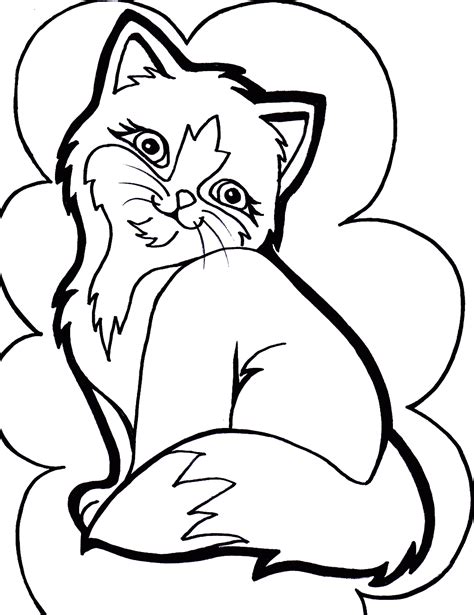 cat coloring pages  coloring home