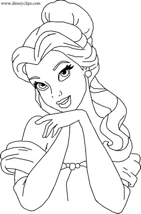 printable disney princesses coloring pages everfreecoloringcom