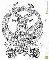 Capricorn Steinbock Gemerkt sketch template