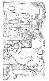Gruffalo Colouring Febe Voor Wor sketch template
