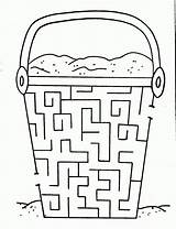 Mazes sketch template