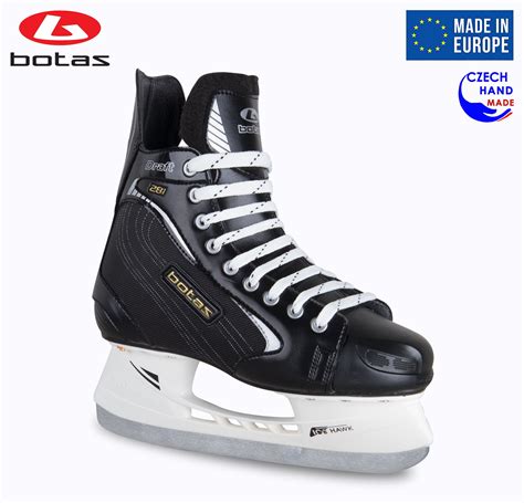 botas draft  kids ice hockey skates   europe czech republic color black