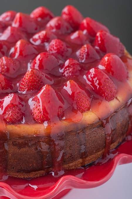 fresh strawberry cheesecake recipe  food