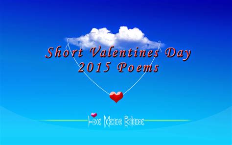 new poems for valentine day 2015