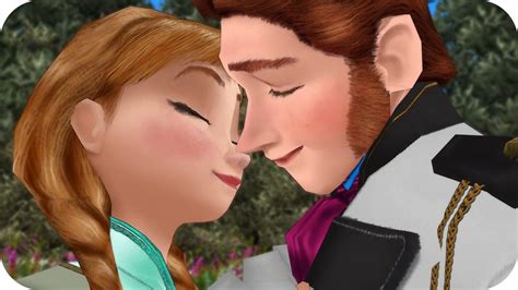 Hans Finally Gets To Kiss Anna Two Sisters Queen