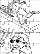 Spiderman Jigsaw Puzzles sketch template