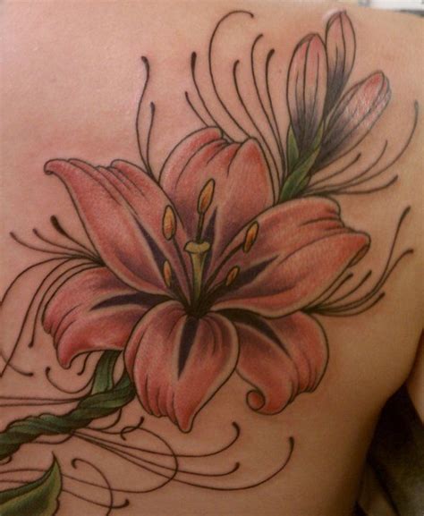 pin by tracy grant on tattoos that i love tiger lily tattoo tiger