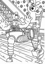 Wallace Gromit Coloring Pages Colouring Drawing Tocolor Print Place Color Walace Popular Search sketch template