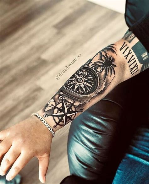Forearm Half Sleeve Tattoos For Girls