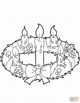 Adviento Colorear Velas Avvento Adventskranz Kerzen Ausmalbild Candele Ghirlanda Mujeresfemeninas Coronas Disegno Zum Calendar Supercoloring Navidad Natalizie Ghirlande sketch template