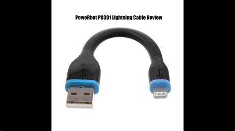 powerbot pb lightning cable review youtube