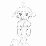 Fingerlings Coloring Pages Fingerling Filminspector Shows Kids Color Holiday sketch template