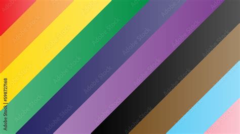 pride background with lgbtq pride flag colours gay pride flag rainbow