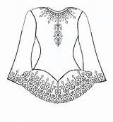 Irish Dance Dress Coloring Pages Template Dresses Drawing Printable Colouring Costume Solo Dancing Step Creative Print Color Girl Entitlementtrap Kids sketch template