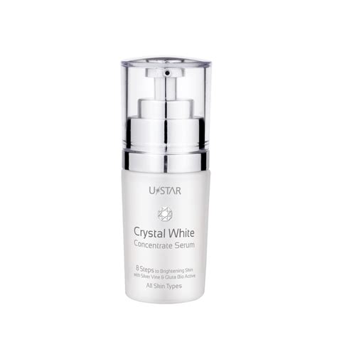 crystal white concentrate serum ustar cosmetics