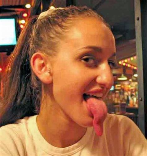 World Of Celebrity News Girls With Long Tongue