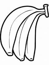 Banana Coloring Pages Split Fruits Getcolorings Color Kids Getdrawings Sheet Recommended sketch template