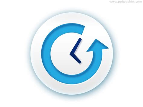 time machine  recovery icon psd psdgraphics