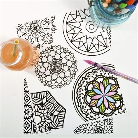 printable coloring pages craft gawker bloglovin