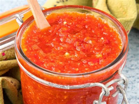 la recette de sauce sambal oelek maison la  facile  faire