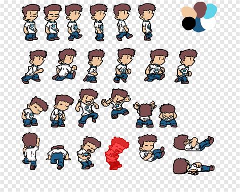 sprite animation sheet cartoon animation png pngegg