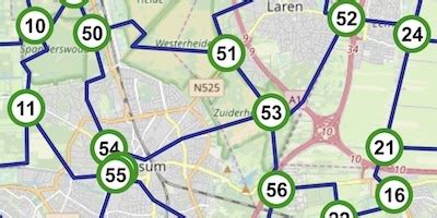 fiets app voor fietsroutes met knooppunten