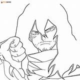 Aizawa Shota sketch template