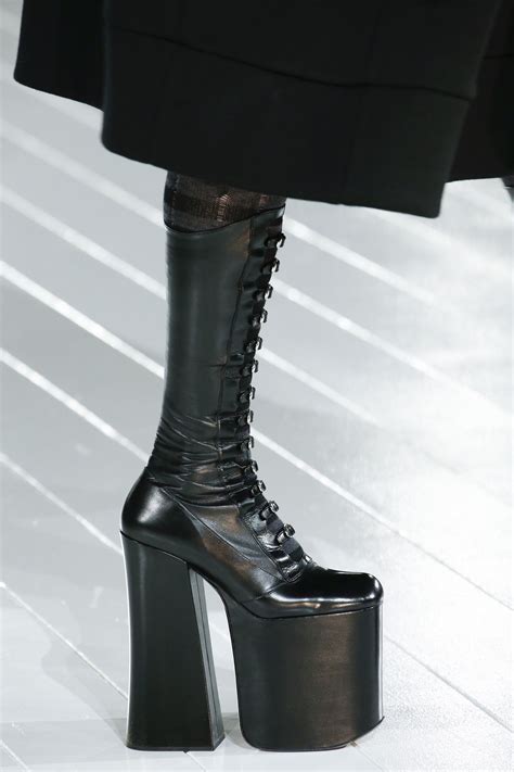 high goth boots inspired by marc jacobs fall 2016 vogue