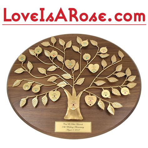 unique gold  anniversary gifts love   rose