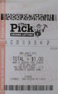 arizona  pick lottery lotto games