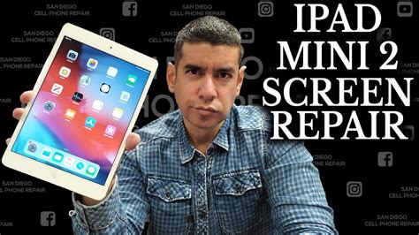 ipad mini  generation screen replacement repair youtube