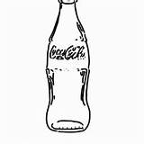 Garrafa Cola Bebidas Tudodesenhos Abridor sketch template