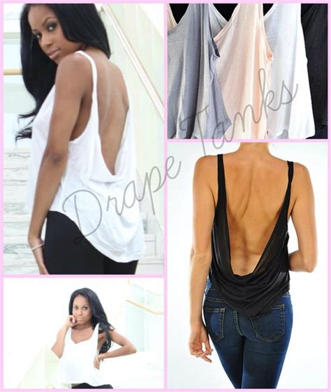 tank top backless cute casual tumblr girl tumblr summer outfits sexy style t shirt