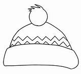 Coloring Hat Winter Pages Preschool Hats Crafts Mittens Cartoon Colour Headband Craft Paper Storytime Construction Activities January Stapled Decorate Colors sketch template