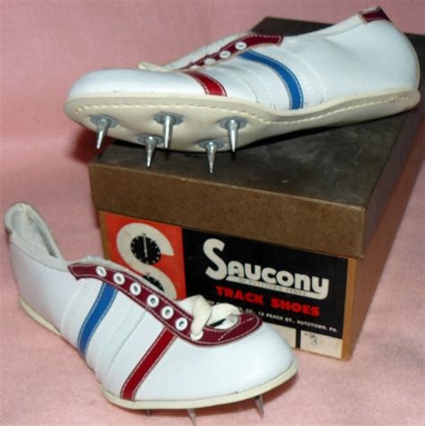 thrift scoreand  vintage track shoes