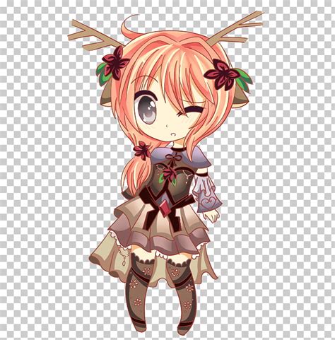 Chibi Deer Girl Anime