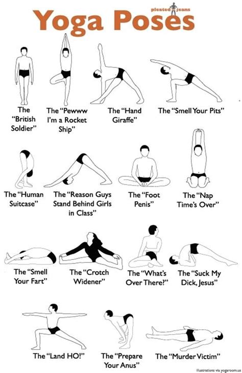 yoga poses funny names thwincom