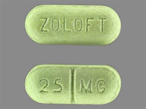 Zoloft 25 Mg Pill Zoloft 25 Mg