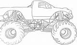 Monster Truck Coloring Pages Draw Trucks Drawing Kids Jam 4x4 Coloriage Printable Step Digger Grave Print Boys Dragoart Speed Cars sketch template