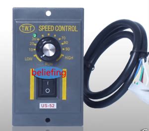 pc    ac  terminals motor speed control switch   ebay