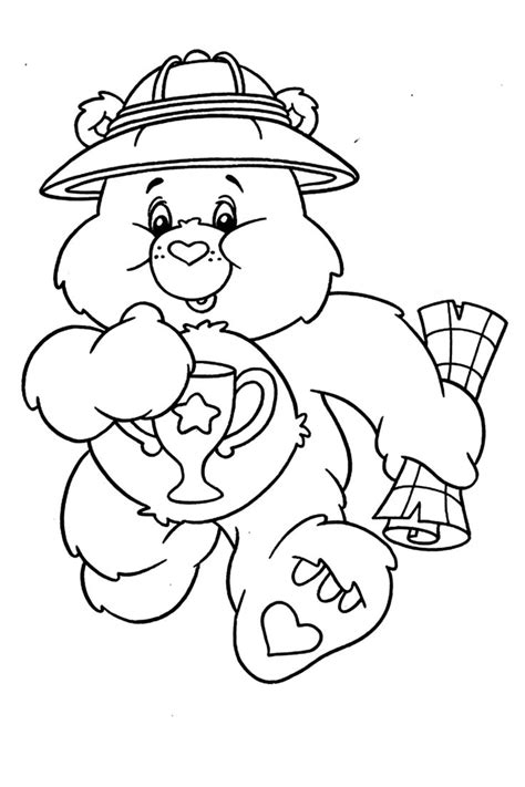 care bears coloring pages  kids bear coloring pages coloring