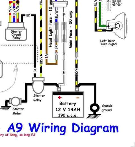 wiring diagram page  kawasaki klr  forum