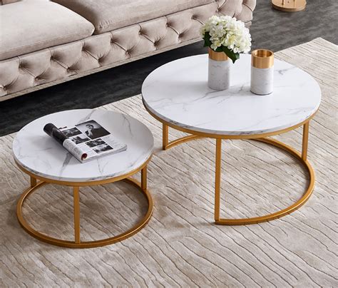 top  modern nesting coffee table simple modern living room