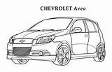 Coloring Chevrolet Pages sketch template