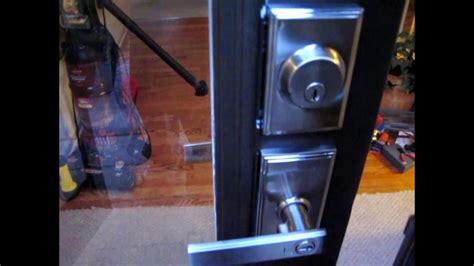 How To Install Glass Inserts On A Front Door Youtube