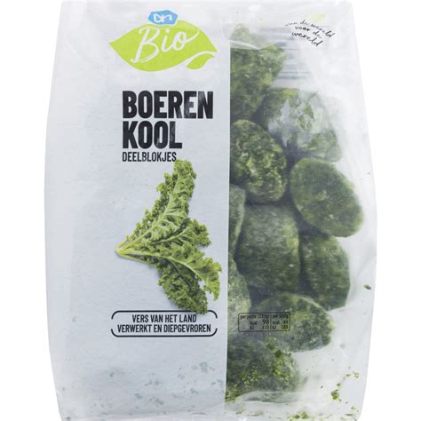 ah biologisch boerenkool deelblokjes bestellen albert heijn