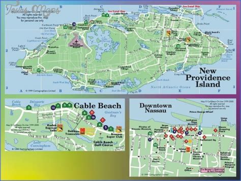 nassau bahamas map